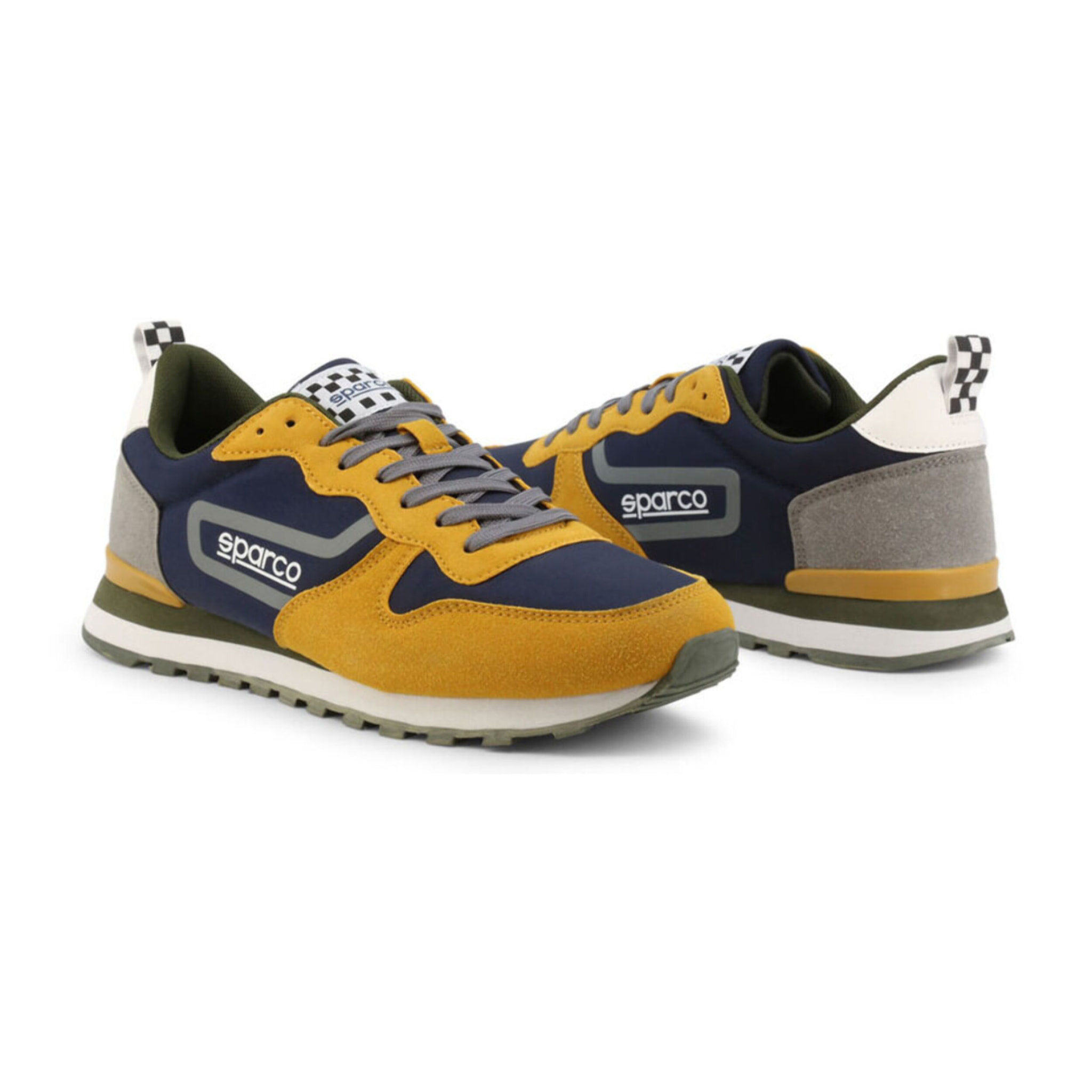 Zapatillas Sneaker Unisex - Sparco Sp-flag Yellow