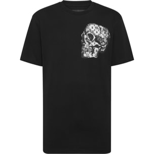 PHILIPP PLEIN Camiseta de cuello redondo y manga corta SKULL