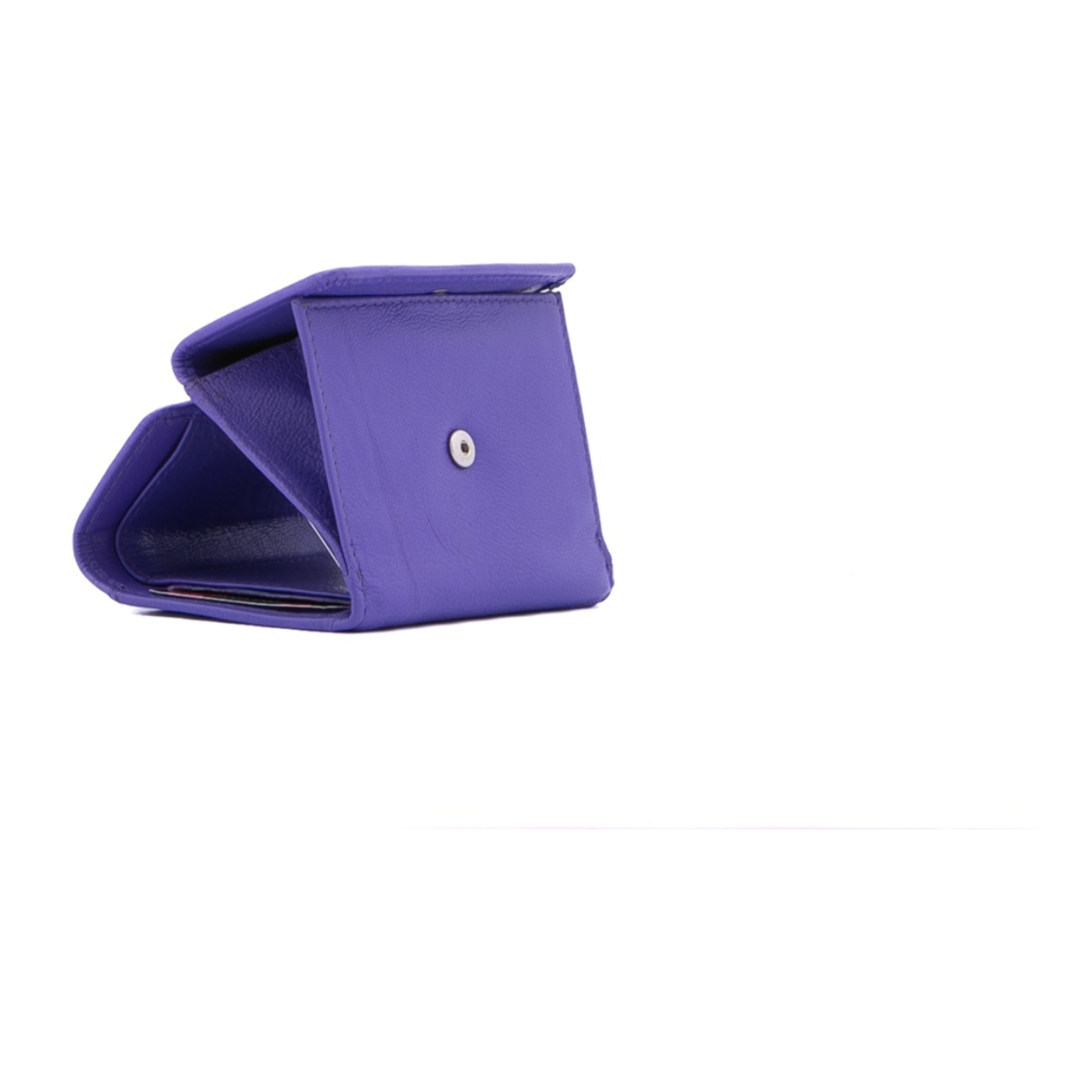 Portafoglio donna in ecopelle - Modello False - Casual - 9.0 x 7.5 x 2.0 cm
