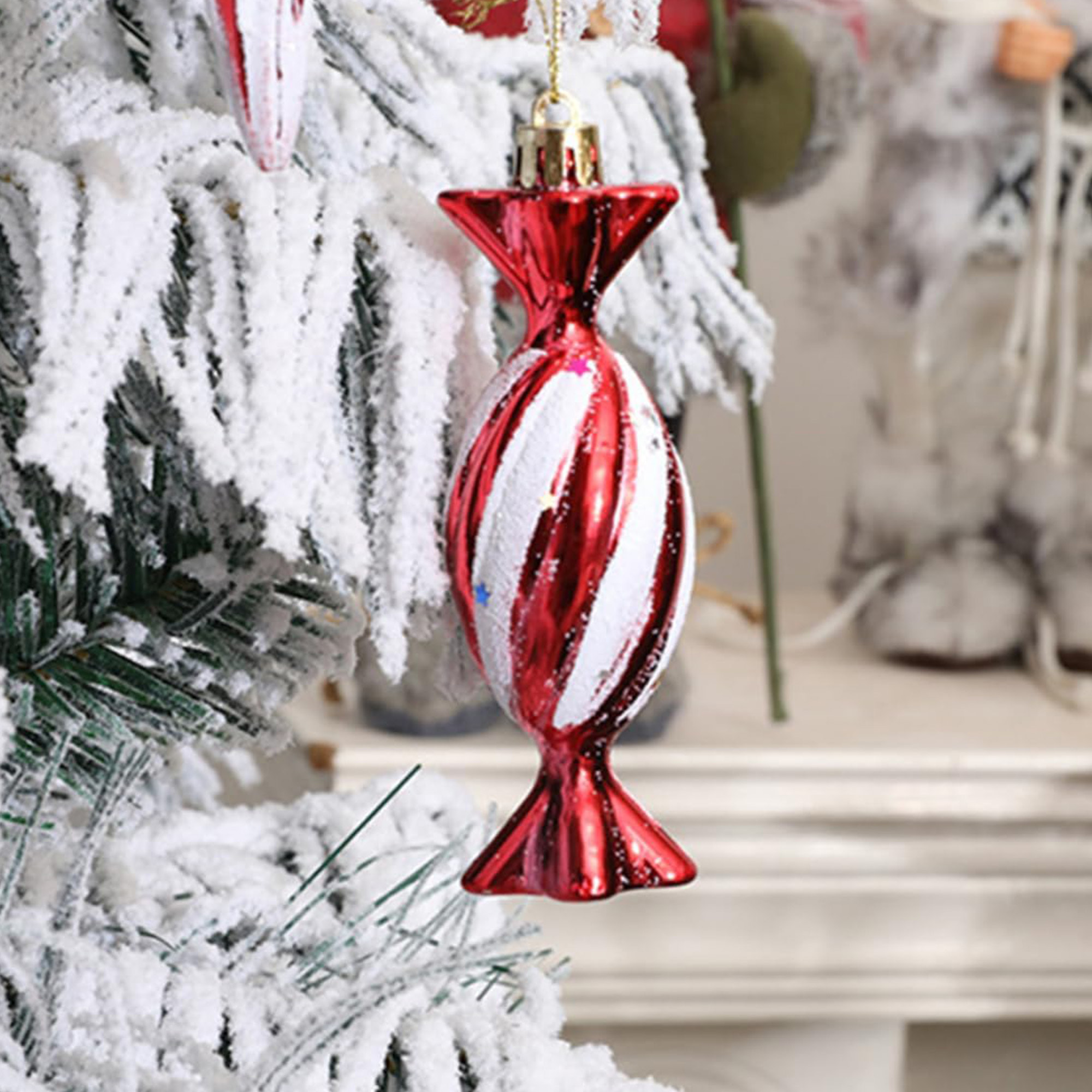 caramelo de bola de navidad para decoración 10x10x30cm