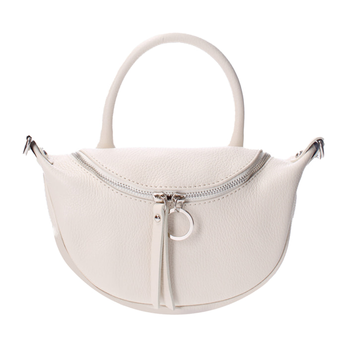 Borsa a mano Mae da donna In Vera pelle Made in Italy 26x13x8 cm