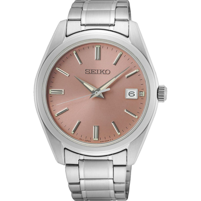 Reloj Seiko SUR523P1 Hombre Analogico Cuarzo con Correa de Acero inoxidable