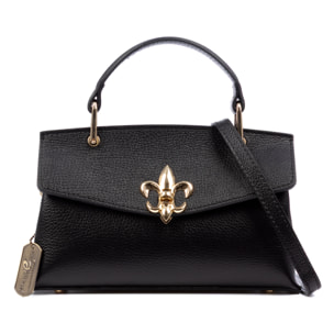 Balestrino bolso tote mujer, de piel auténtica Dollaro.