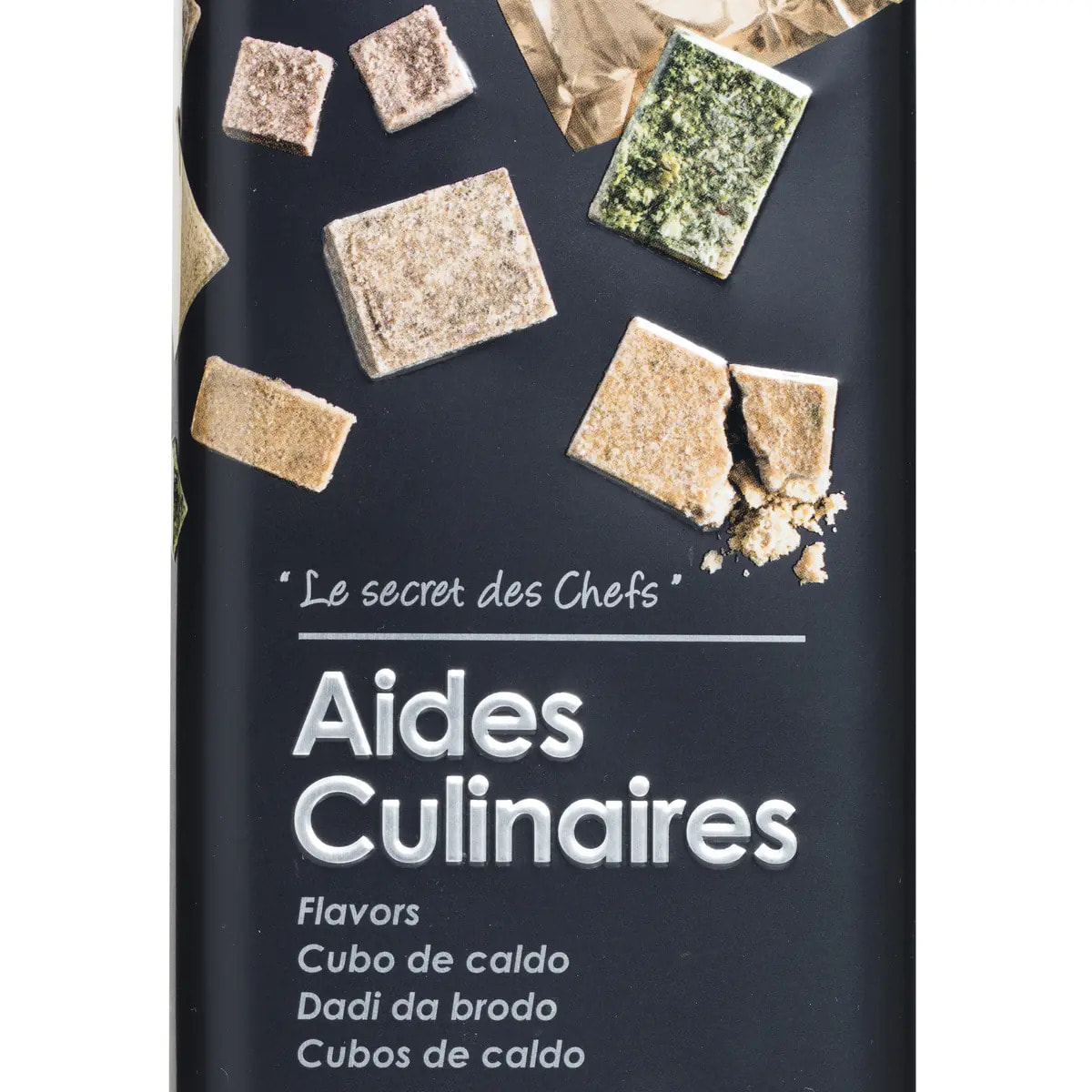 Boîtes relief aides culinaire "Black Edition" noir