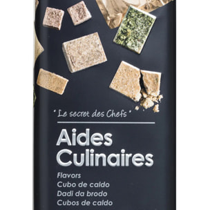 Boîtes relief aides culinaire "Black Edition" noir
