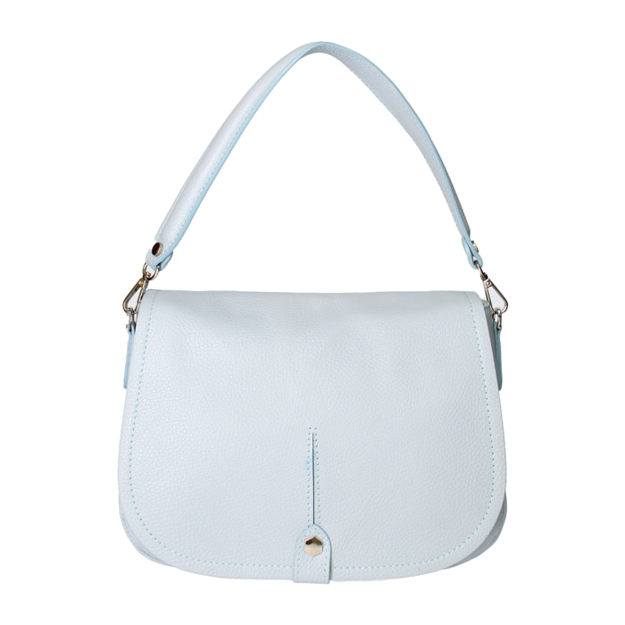 Borsa a spalla Sabina da donna In Vera pelle Made in Italy 29x20x11 cm