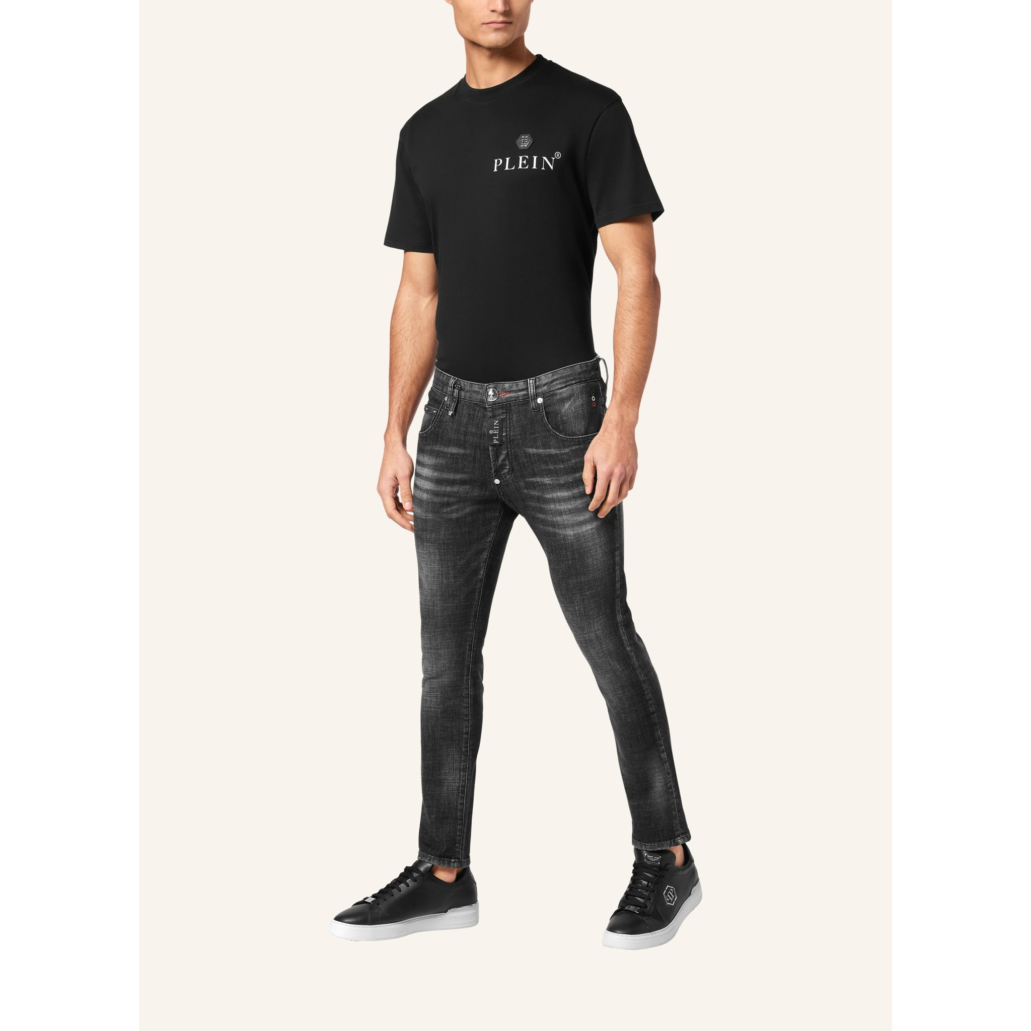 PHILIPP PLEIN Jeans Skinny Fit HEXAGON