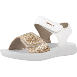 Sandalias Niña de la marca GEOX  modelo B SANDAL LIGHTFLOPPY BLANCO