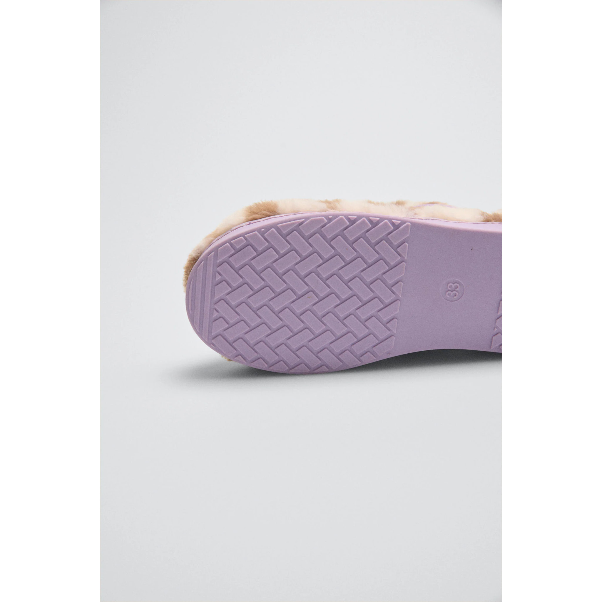 Pantofole per neonato a forma di giraffa con velcro