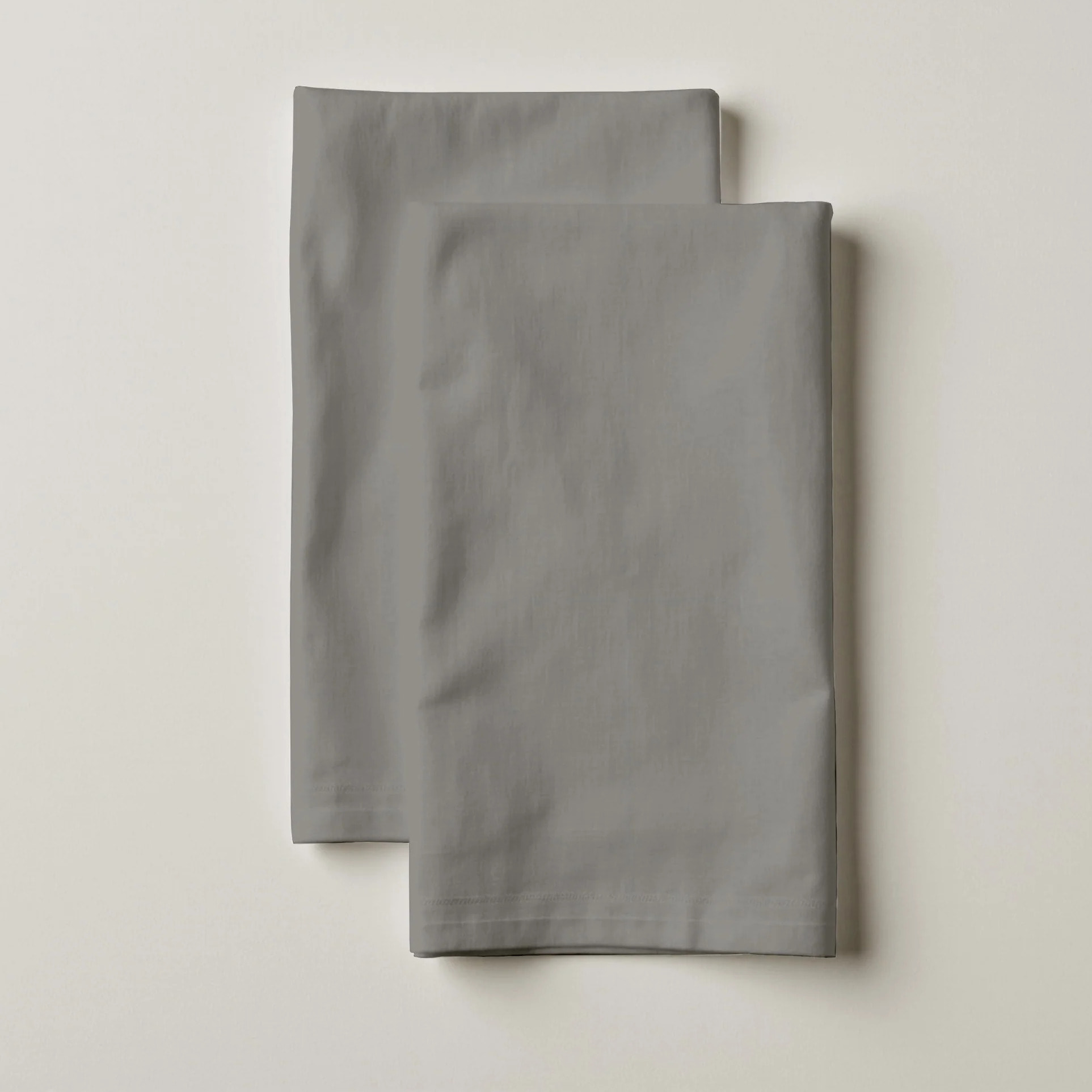 Lot de 2 torchons de cuisine 100% coton Harvard Antracita