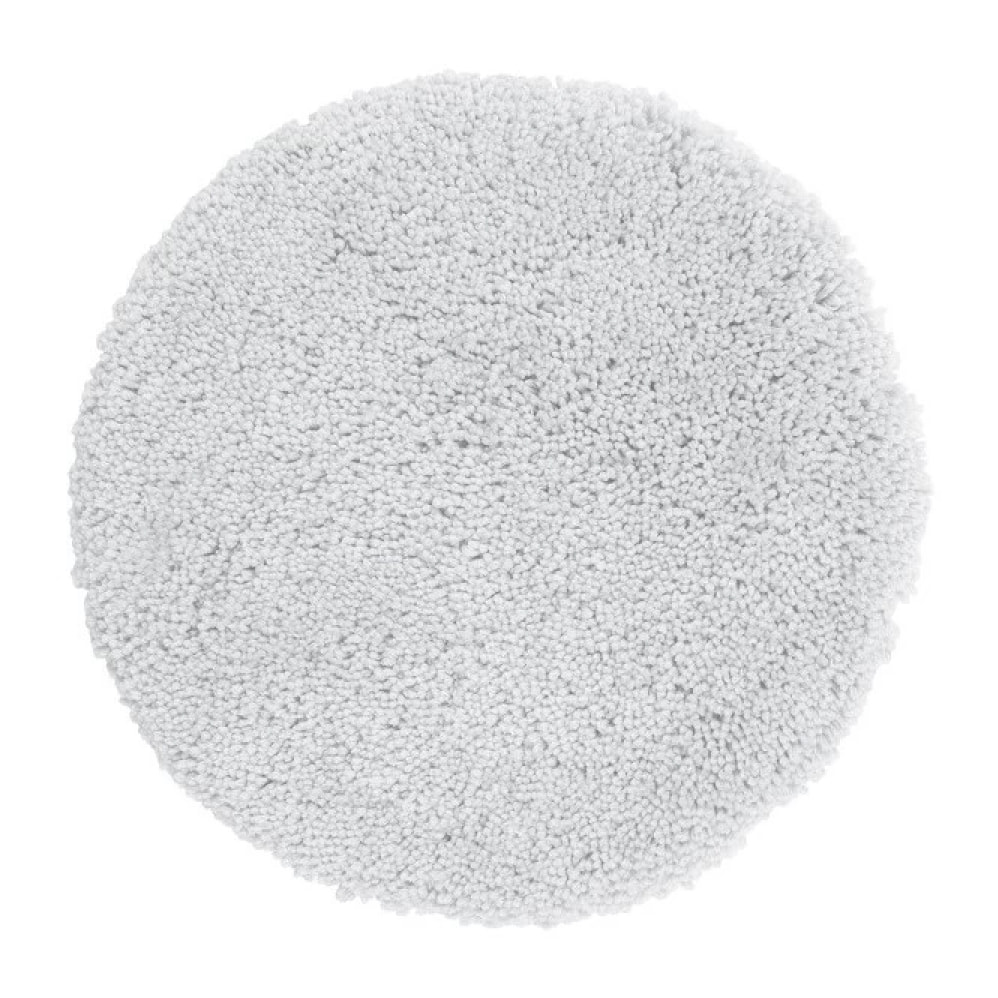 Tapis de bain rond microfibre HIGHLAND Blanc Spirella