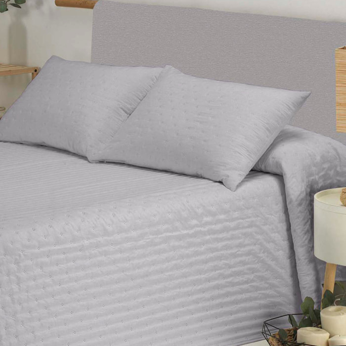 Colcha Bouti Lisa Top Gris
