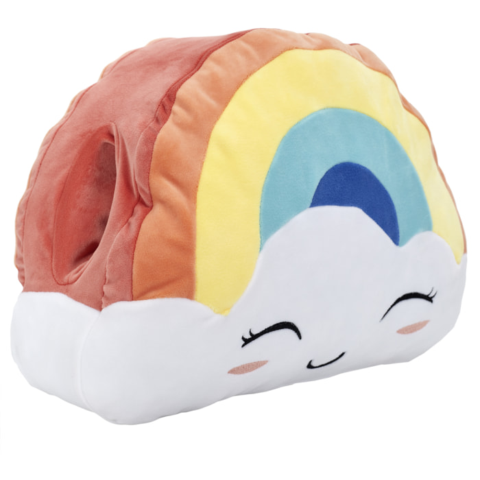 Peluche Manchon Arc-en-ciel