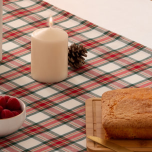 Chemin de table NAIBI BLANC