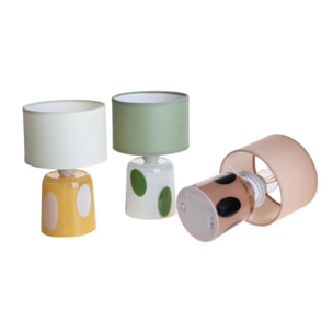 Lampada Pois 13Xh20 Cm - Pezzi 3 - Bianchi Dino