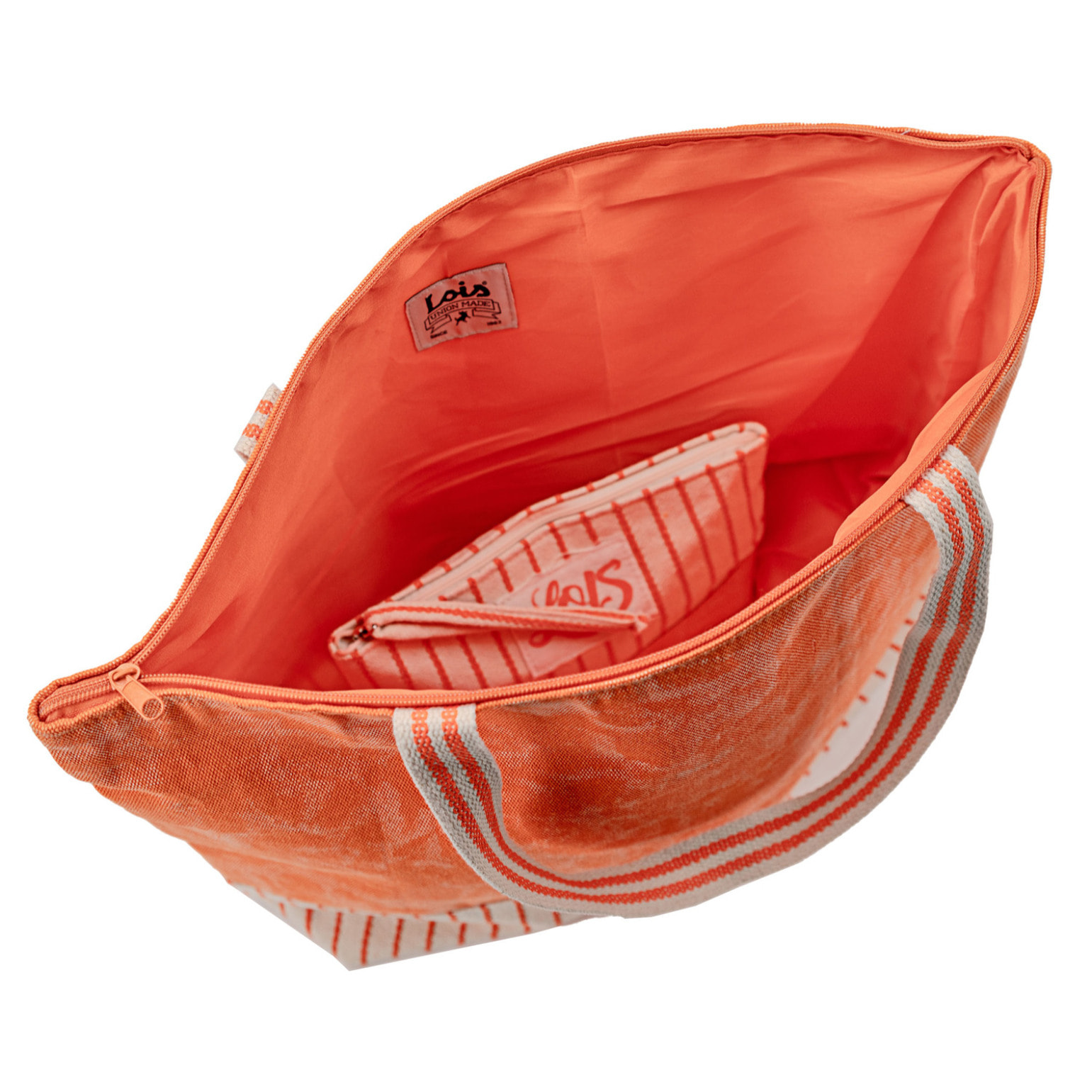 Bolso De Playa Lois Galwey Naranja
