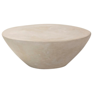 Mesa Centro Piedra Gris 87x87x34 Cm