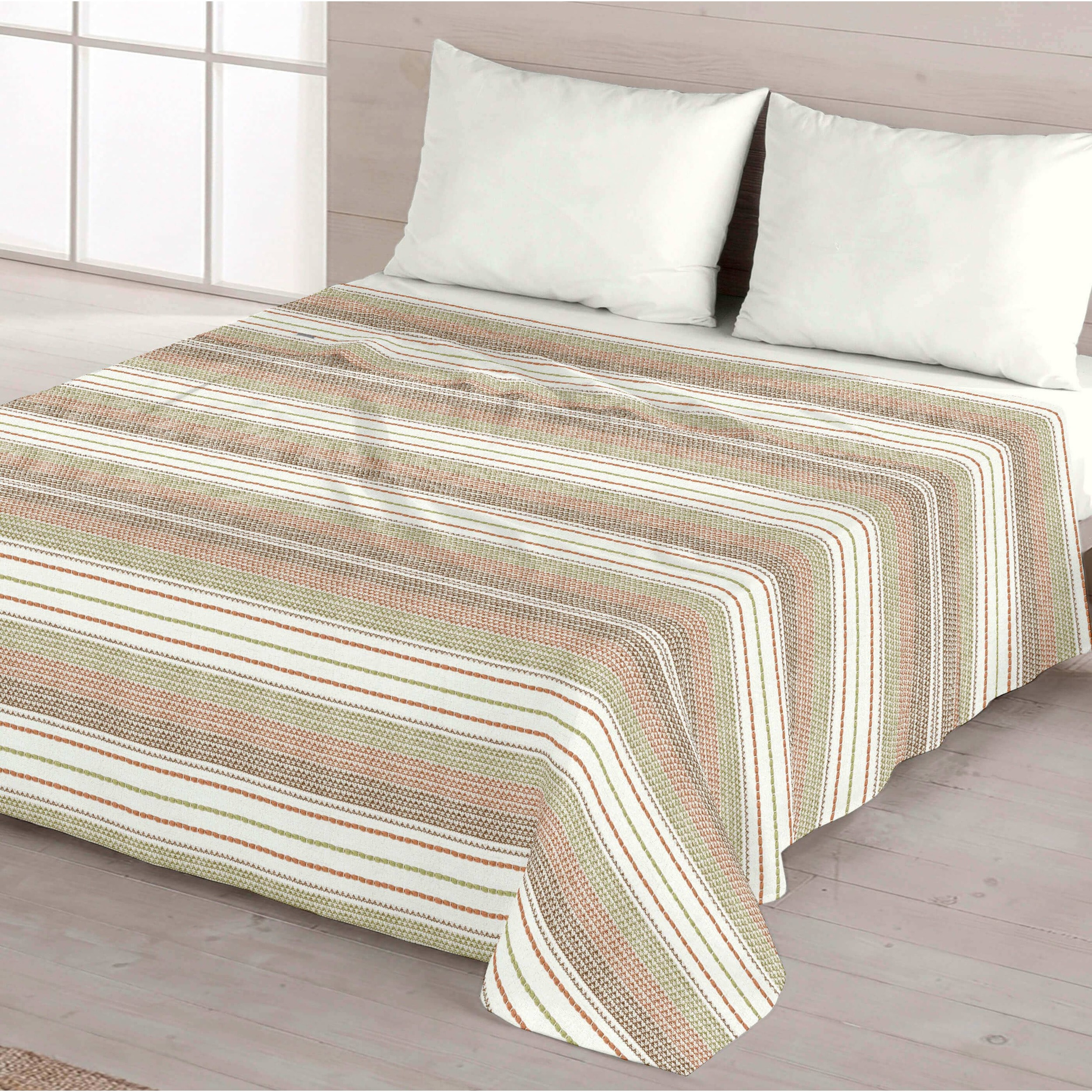 Juego de Sábanas Estampadas - Incluye 1 o 2 Fundas de Almohada - 100% Algodón - Austin