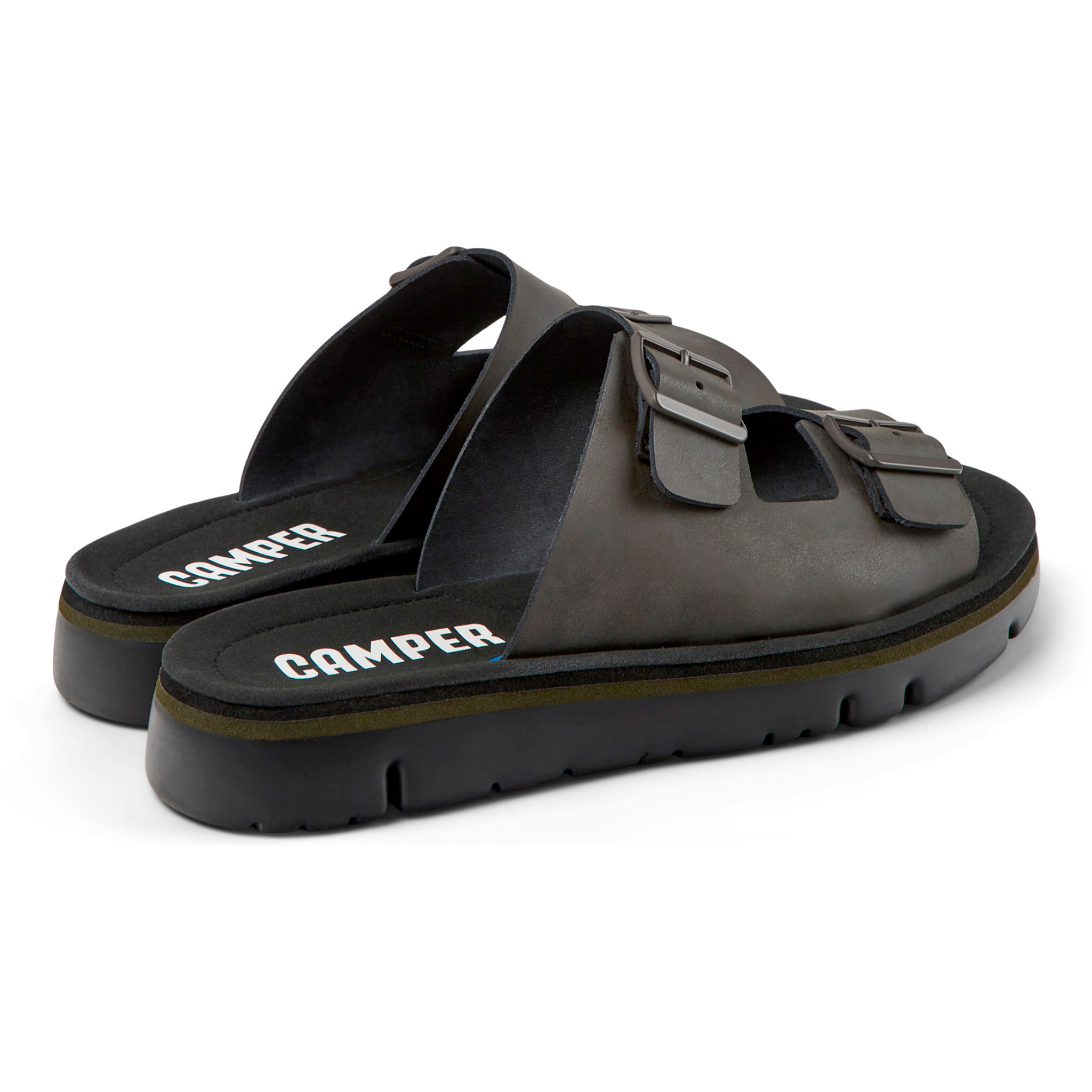 Sandali - CAMPER Oruga - Marrone - Pelle scamosciata