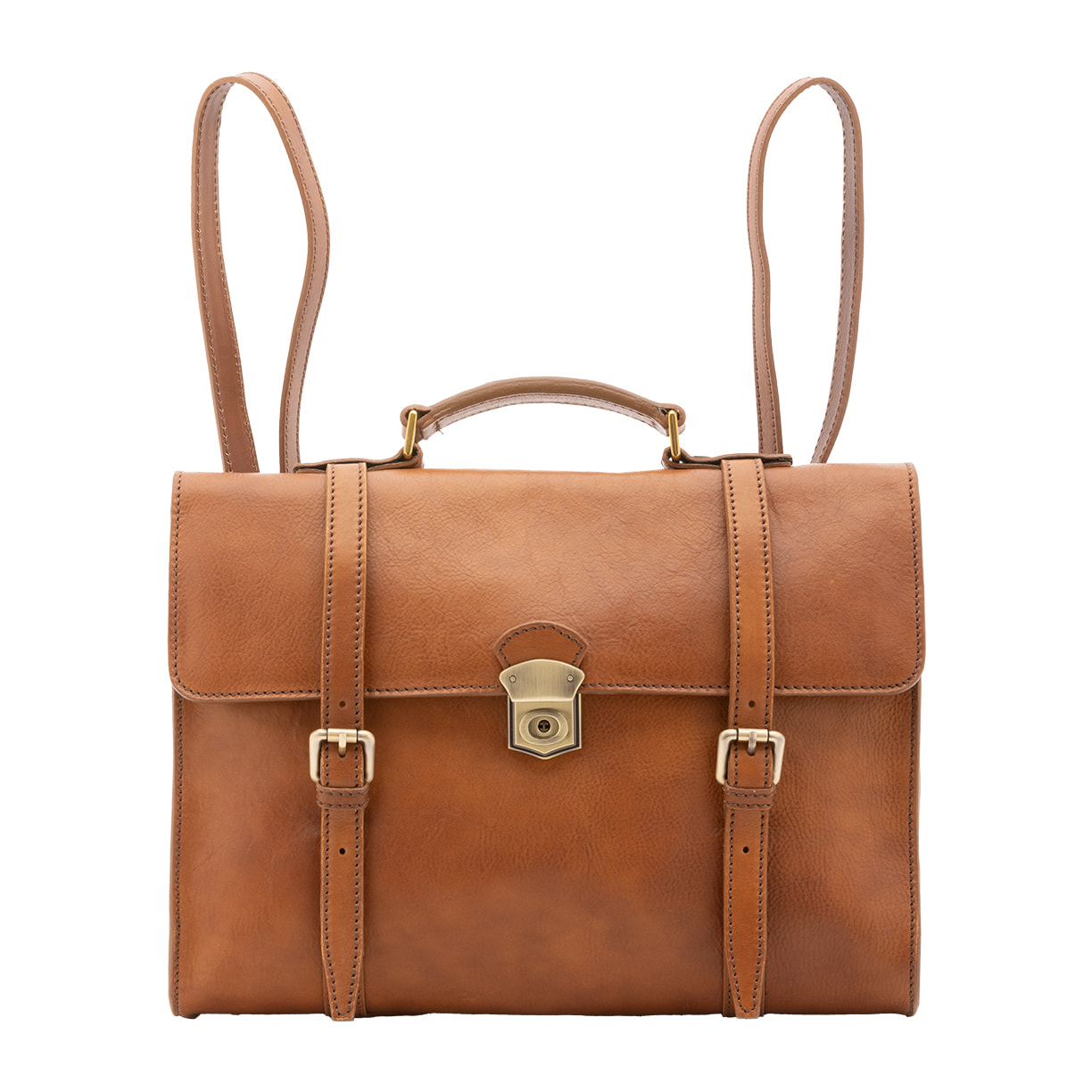 Zaino  unisex In Vera pelle Made in Italy 37x28x9 cm