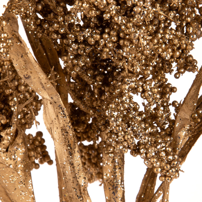 Sorgo Oro - Pezzi 2 - Colore Dorato - 20x90Hx15cm - Bianchi Dino