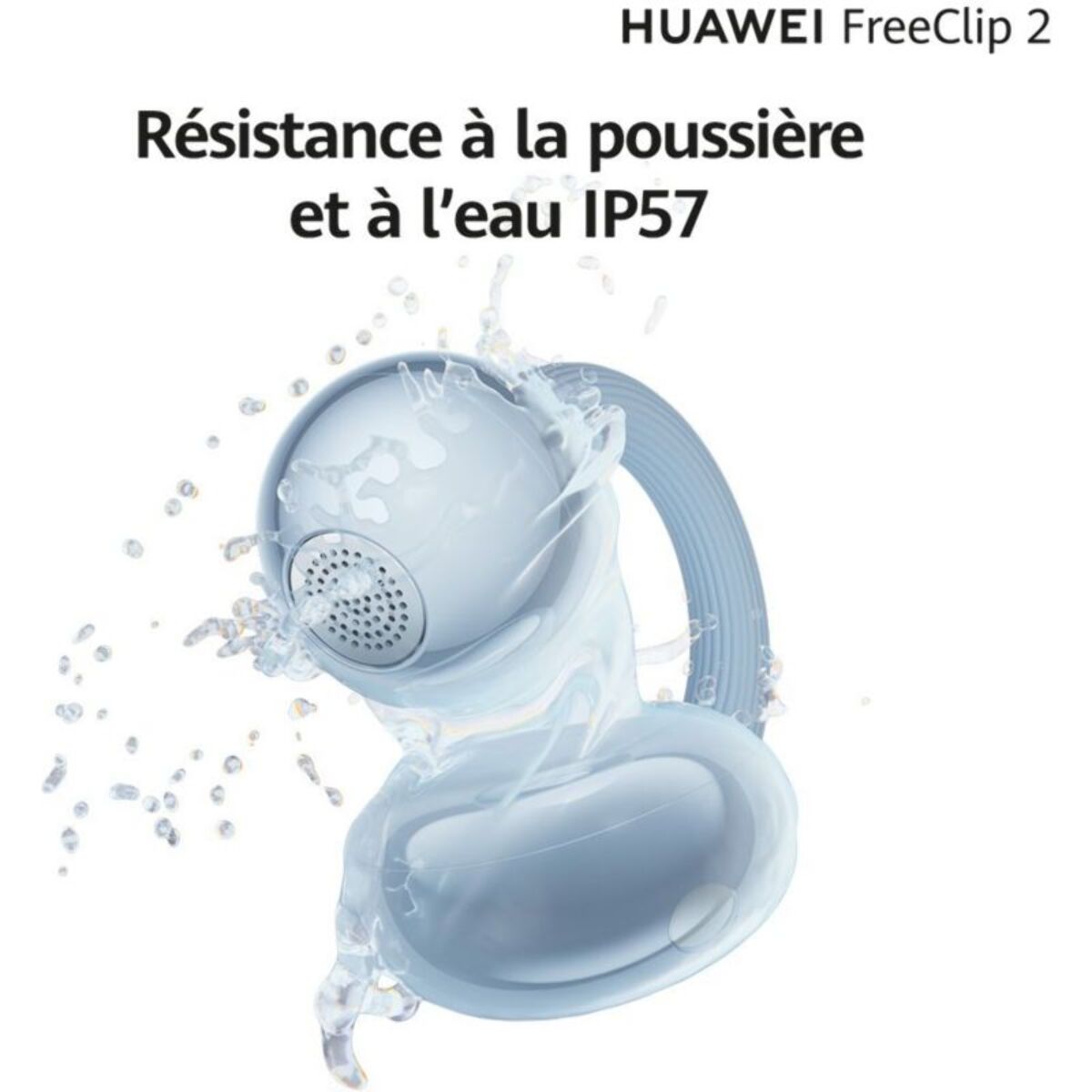Ecouteurs HUAWEI FreeClip 2 Noir