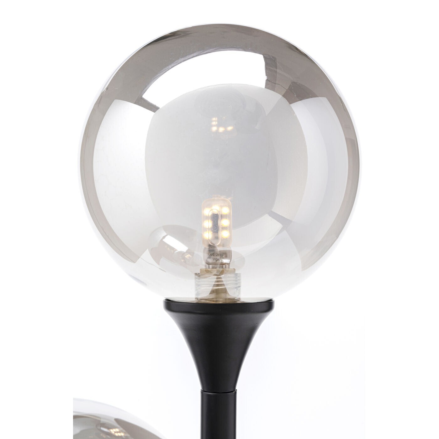 Lampadaire Al Capone 83cm noir Kare Design