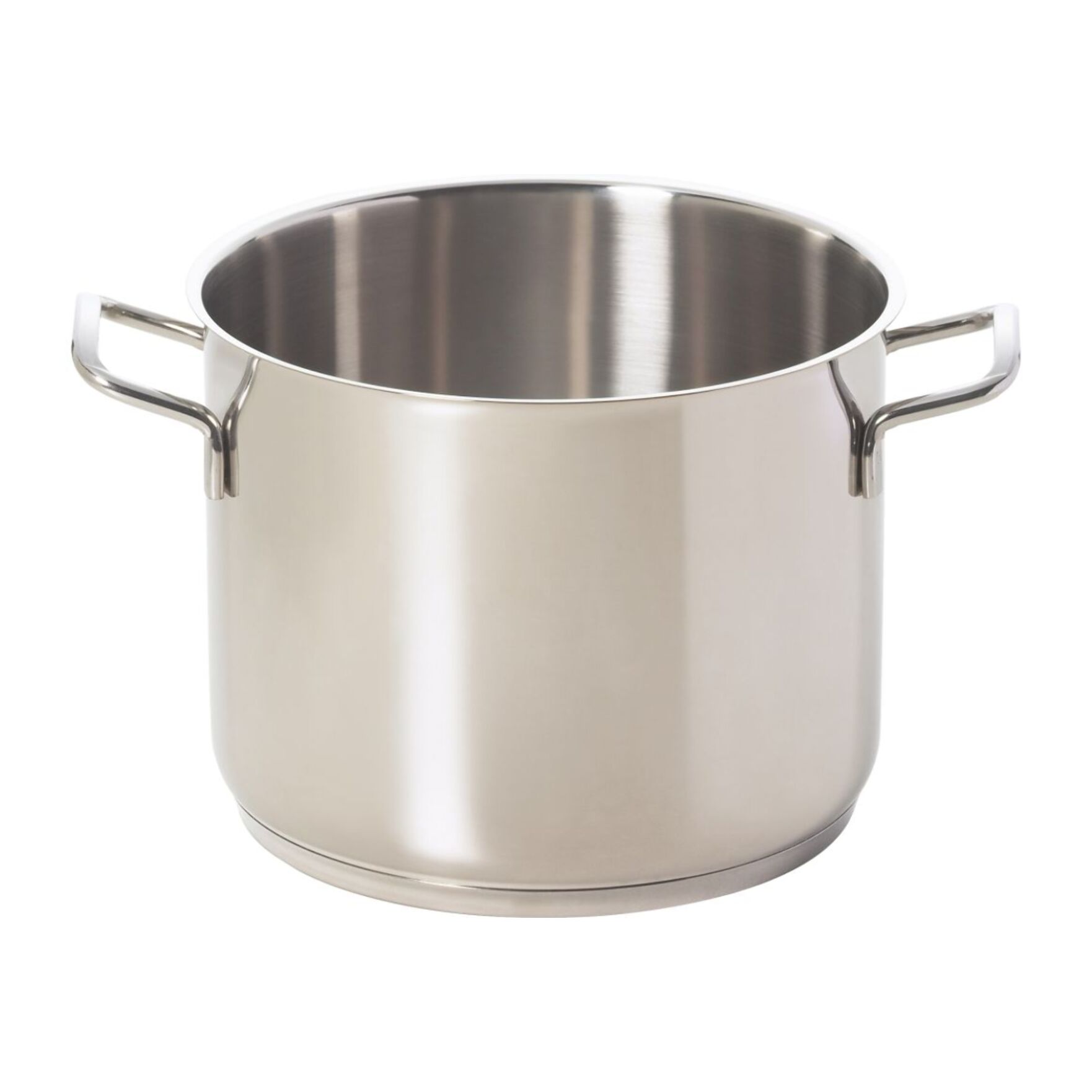 Pentola 24 cm due manici Excelsa – Jazz Cook, Acciaio Argentato