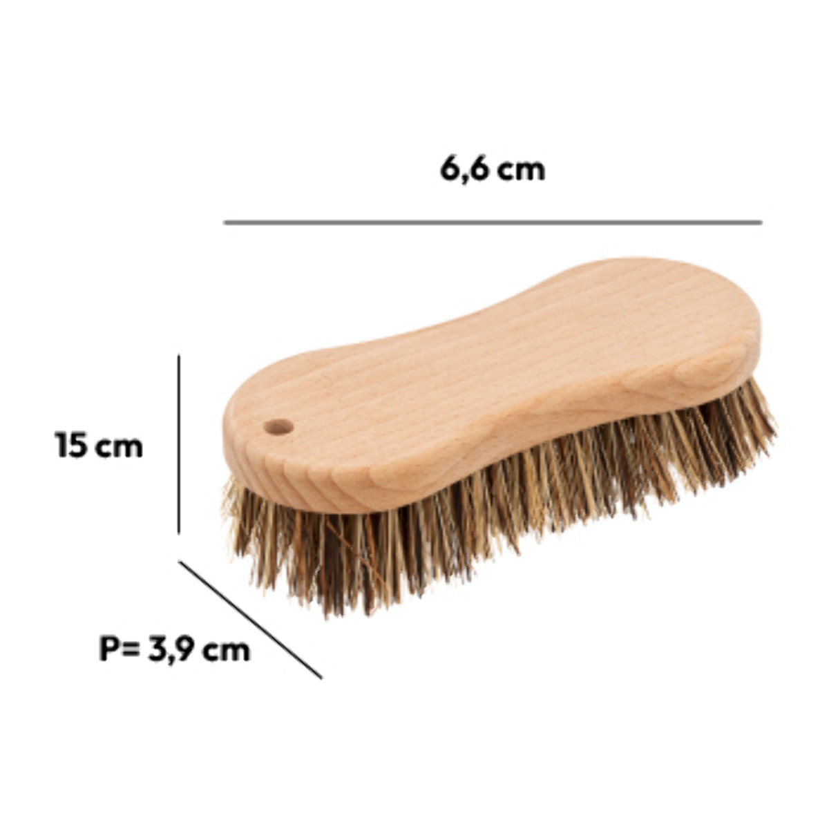 Brosse à récupérer en bois BlackWood