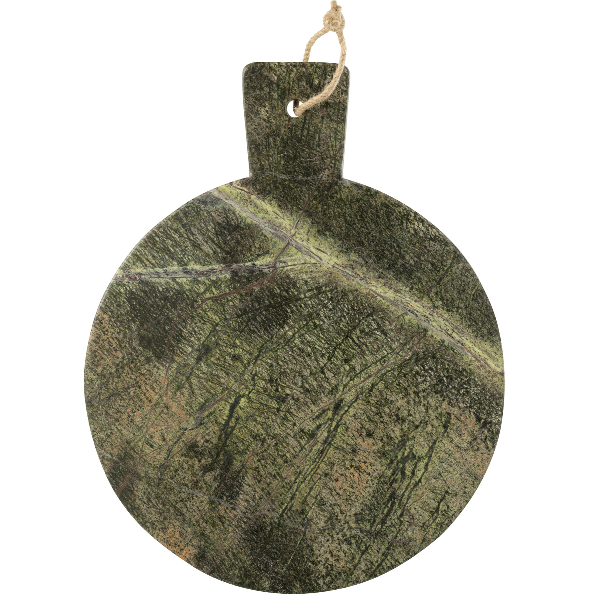 J-Line planche à fromage Ronde Marbre - pierre - vert