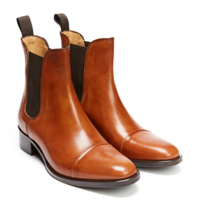 Chelsea boot British Passport marrone tan