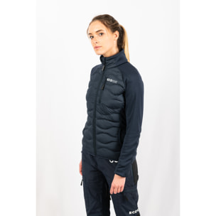 Chaqueta ECOActive Hybrid Insulated Jacket Women marca ECOON - Azul