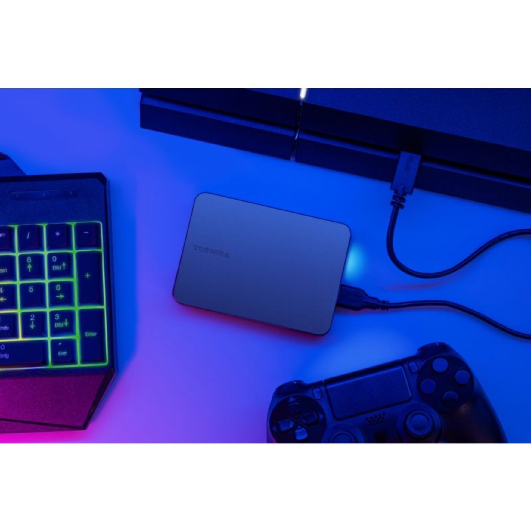 Disque dur externe TOSHIBA 4To Canvio Gaming XBOX PlaySation PC