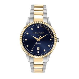 Reloj Trussardi R2453141001 Hombre Analogico Cuarzo con Correa de Acero inoxidable