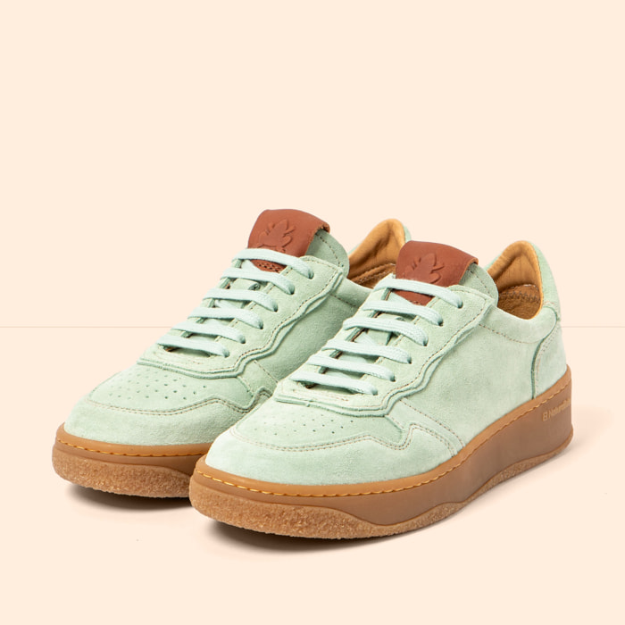 Zapatillas N5844S SILK SUEDE MENTA/ GEO color Menta