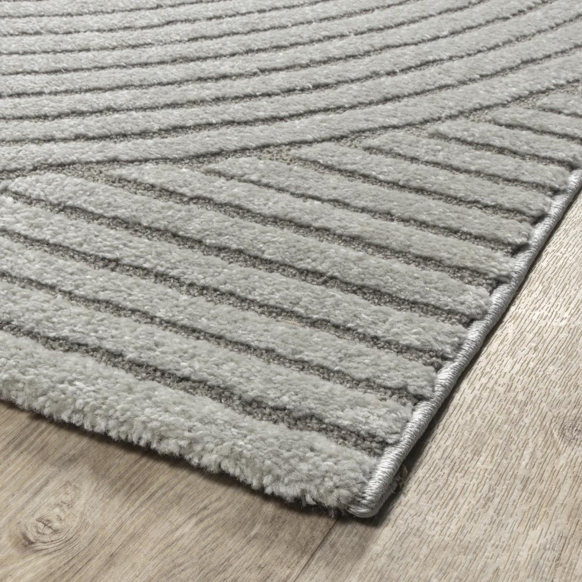 Tapis salon et chambre tissé motif simple JEJU