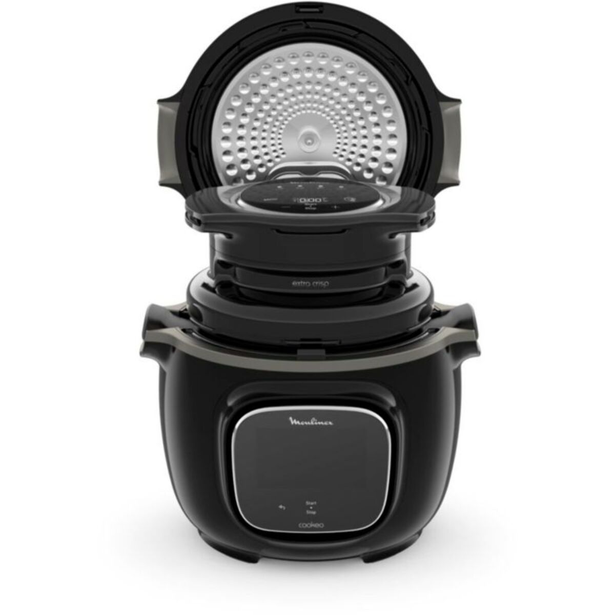 Cookeo MOULINEX YY5479FB noir Touch Wifi 6 L, 3 modes de cuisson + Extra Crisp