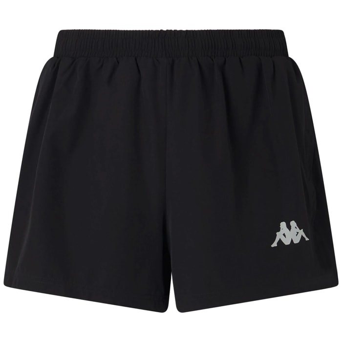 Kappa - Pantaloni Corti Uomo Nero - Kombat Run Festo