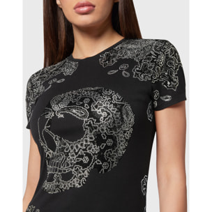 PHILIPP PLEIN T-Shirt Round Neck PAISLEY