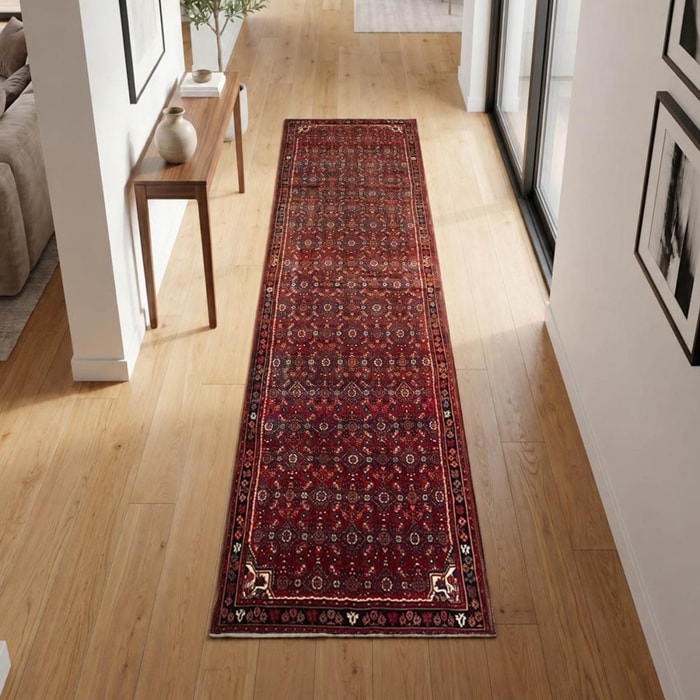 Tapis d'orient au motif oriental, noué à la main, ESASU