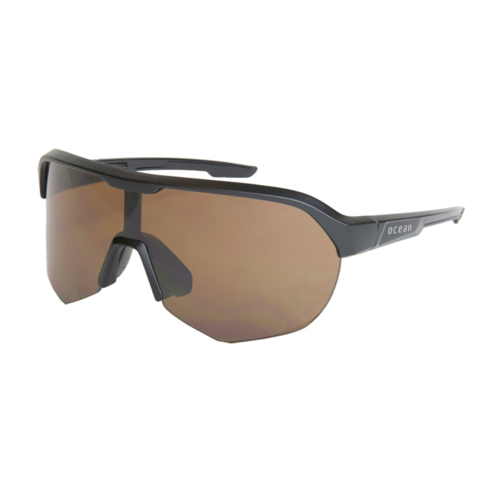 Gafas de ciclismo OCEAN TRAIL - Negro mate / Ahumada