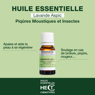 Pranarom - Huile Essentielle de Lavande aspic - 10 ml