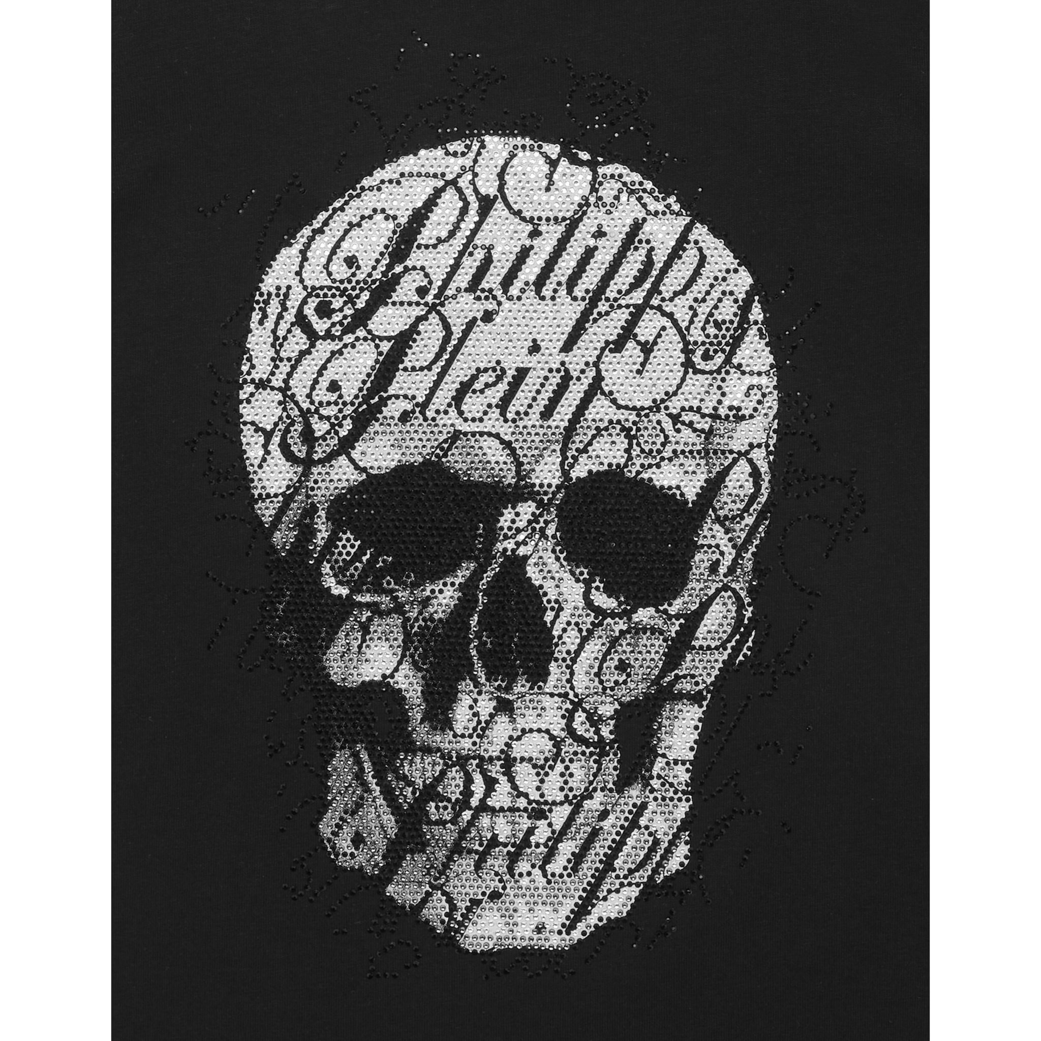 PHILIPP PLEIN Camiseta Cuello Redondo Ss SKULL