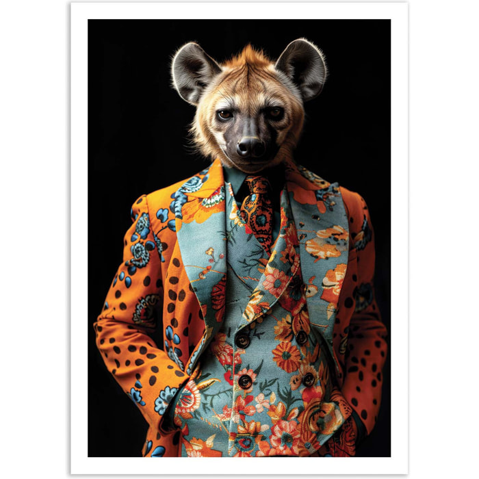 Affiche - Hyena Wild Suits - Philippe Hugonnard