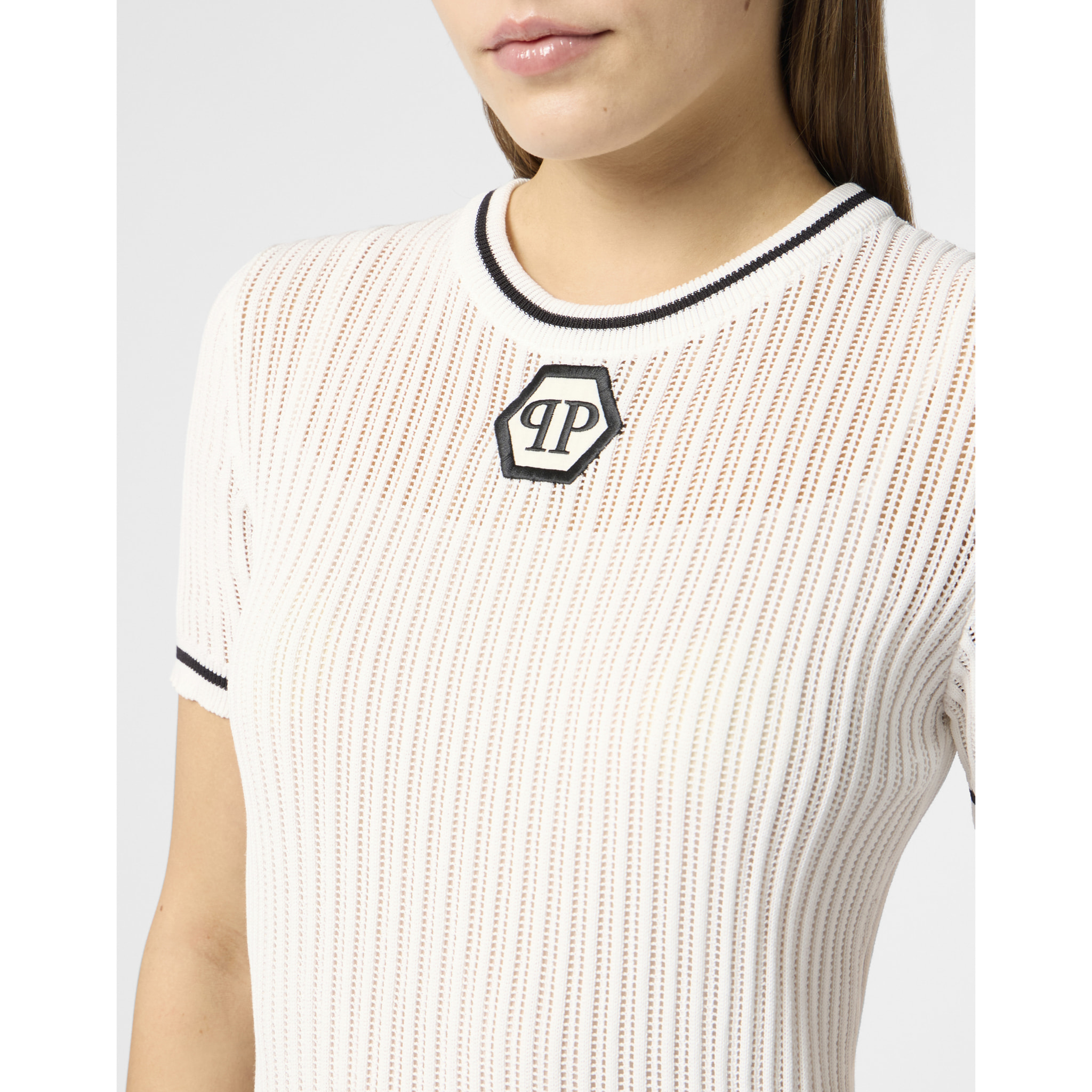 PHILIPP PLEIN T-Shirt Dress Hexagon