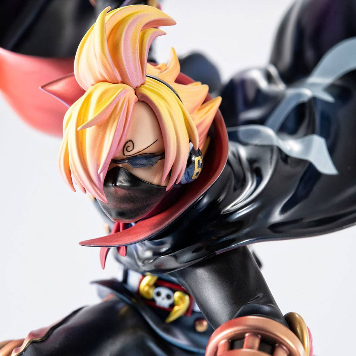 One Piece Portrait Of Pirates Statua O-Soba Mask dell'Alleanza dei Guerrieri 21 Cm Megahouse