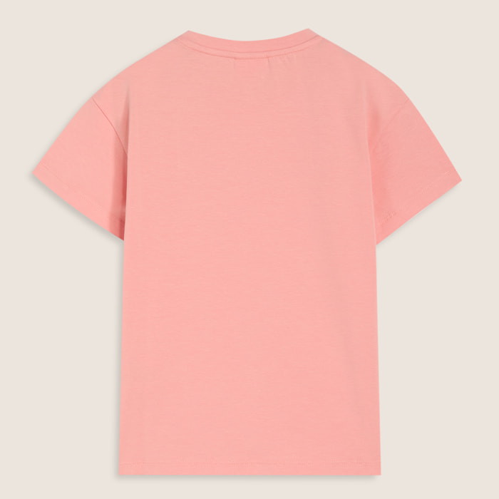 T-shirt Bambina Regular Fit con Logo FREDDY Argento