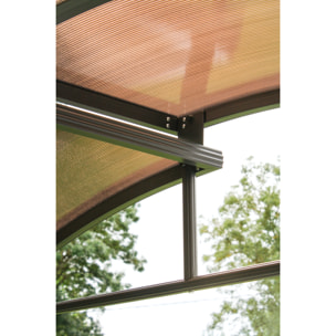 ABRI-BARBECUE - Abri de jardin en aluminium et polycarbonate