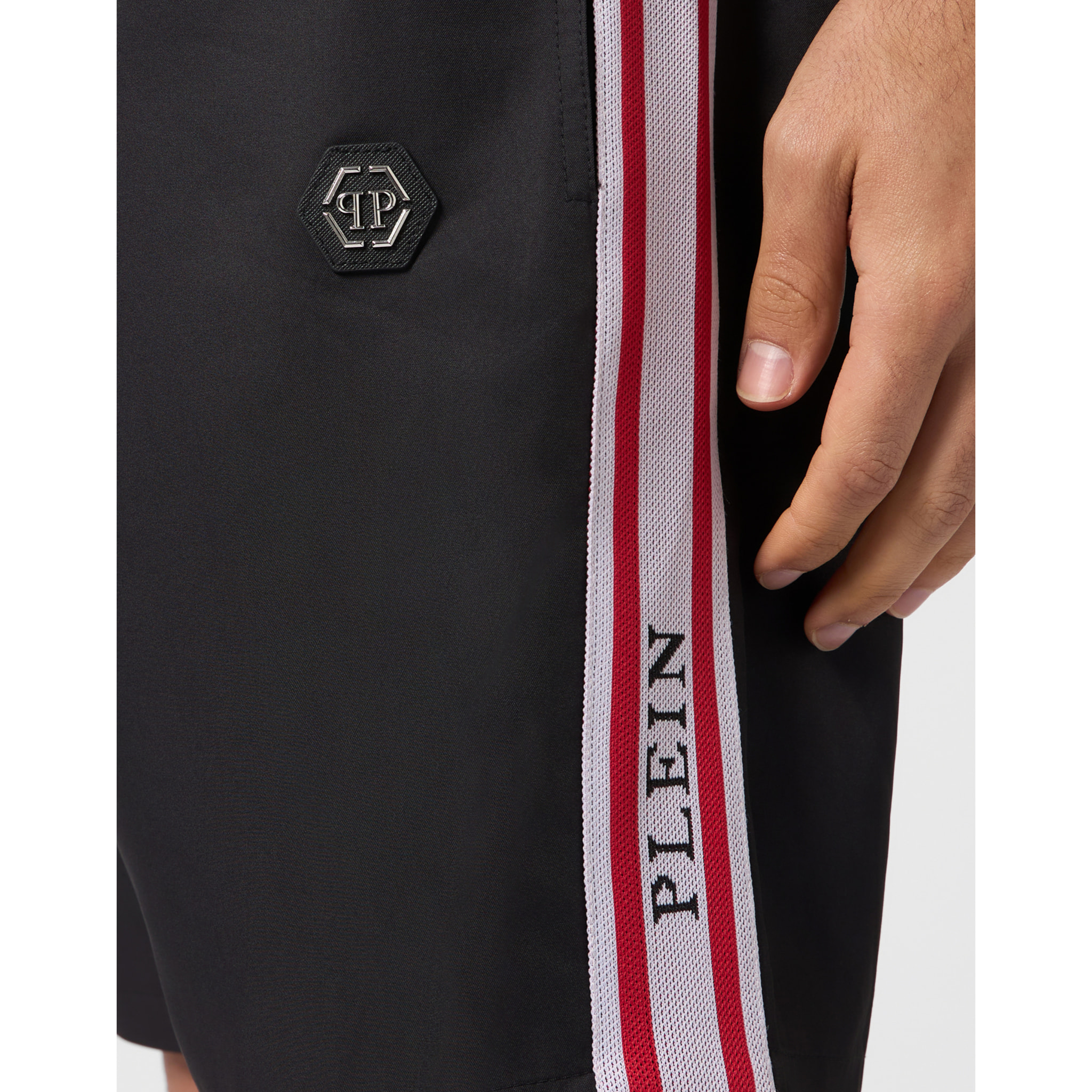 PHILIPP PLEIN Pantalones cortos de chándal LOGO