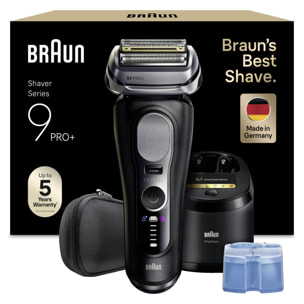 Braun Series 9 PRO+, Rasoir Électrique, Pro SensoAdapt, Station SmartCare, 9660CC